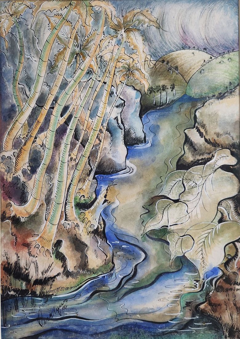 Work by Carlos Enríquez