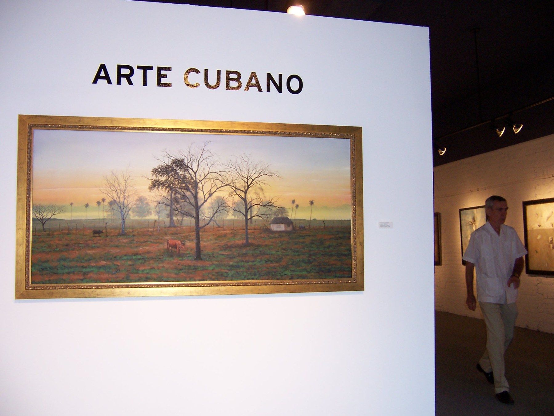 Opening reception at Broderick Gallery