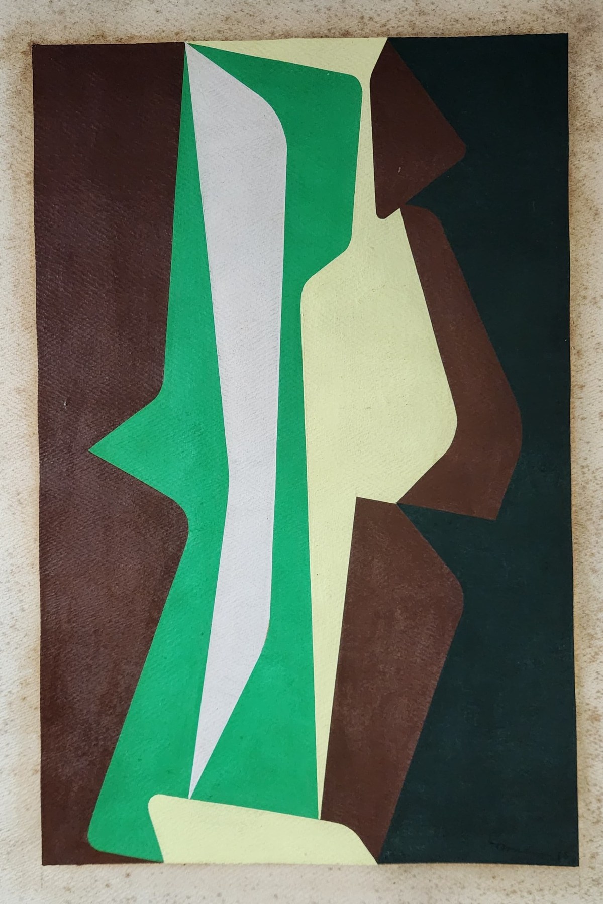 Pedro de Oraá abstract composition