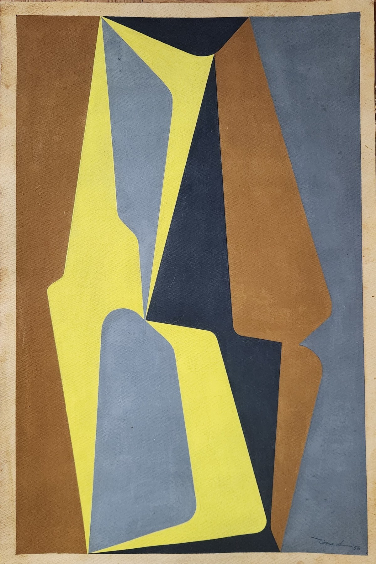 Pedro de Oraá abstract composition