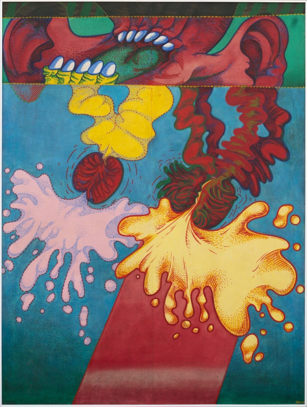 Umberto Peña painting