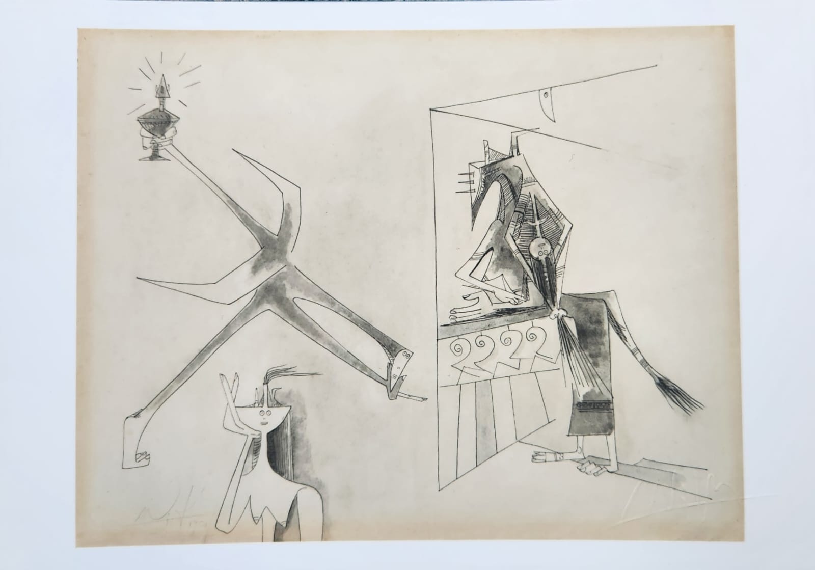 Work by Wifredo Lam